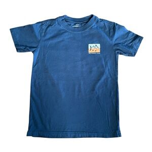Southern Tide Boy's Blue‎ Dual Color Skipjack SS T-shirt Small